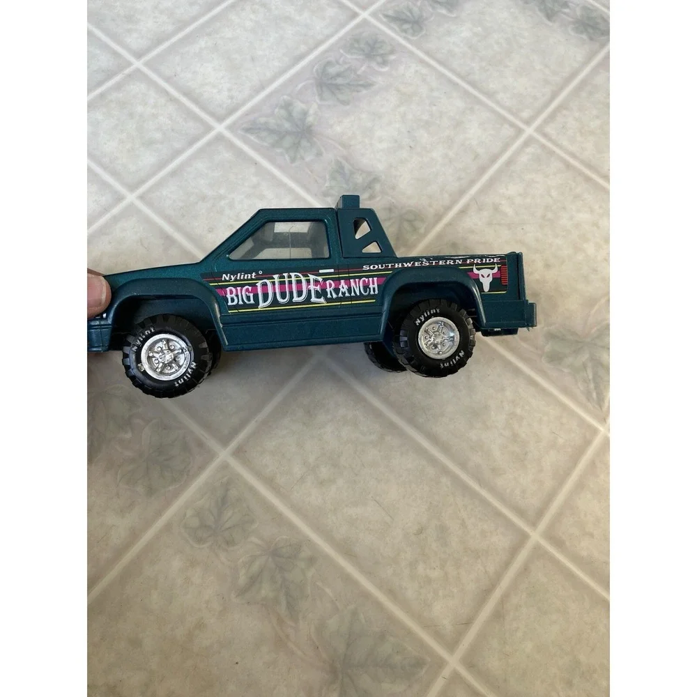 **Vintage** Nylint‎ Big Dude Ranch Pickup Truck Turquoise Southwestern Pride